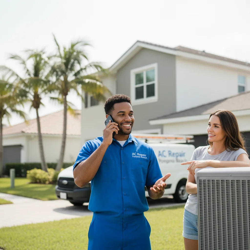 AC Repair Pompano Beach customer support in Tioga